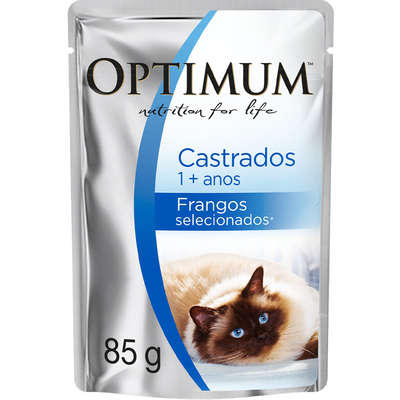 OPTIMUM CAT SCH AD CAST FRANGO 1X85G(40)