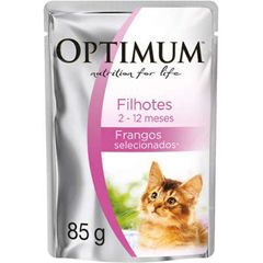 OPTIMUM CAT SACHE FILH FRANGO 1X85G(40)