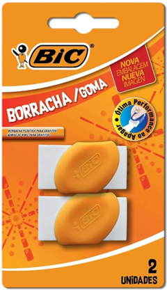 BORRACHA BRANCA GOMA REGULAR DP 1X2 (24)
