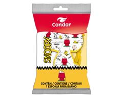 ESPONJA BANHO CONDOR 8331 SNOOPY (12)