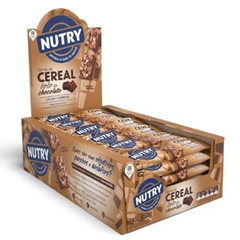BARRA CEREAL NUTRY BOLO CHOC 22G 1X24(12